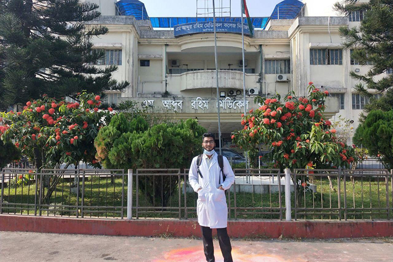GSRD Medical Scholar Mr Nazmul Hossain of M Abdur Rahim Medical College